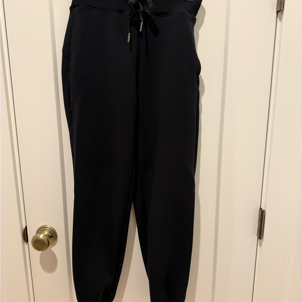 SPANX Black Track Pants